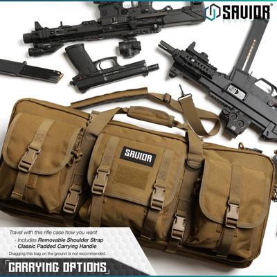savior torba double rifle bag american classic shorty 24 tan rb 2412dg v1 tn