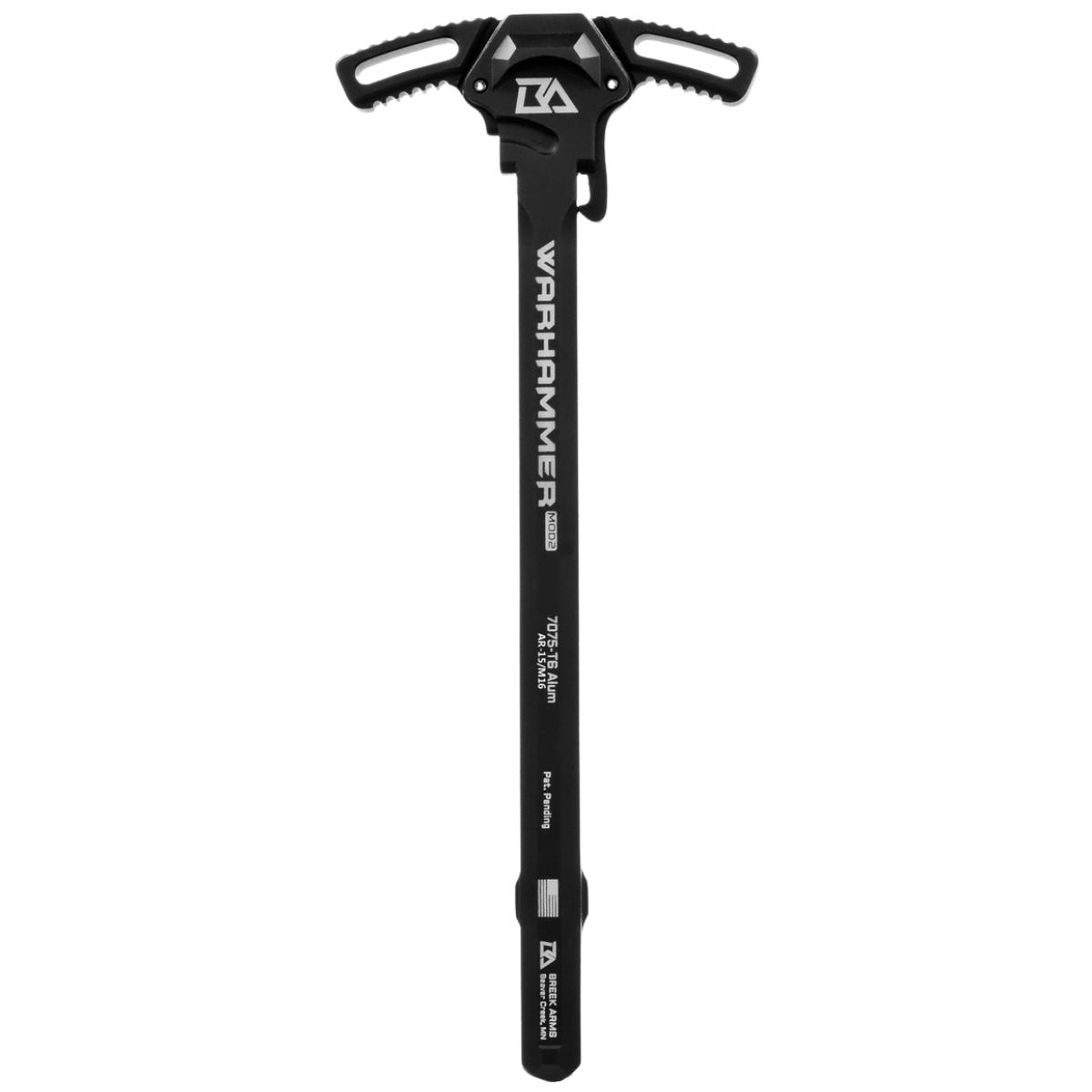 breek arms obustronna dzwignia przeladowania ar 15 warhammer mod2 black brk522