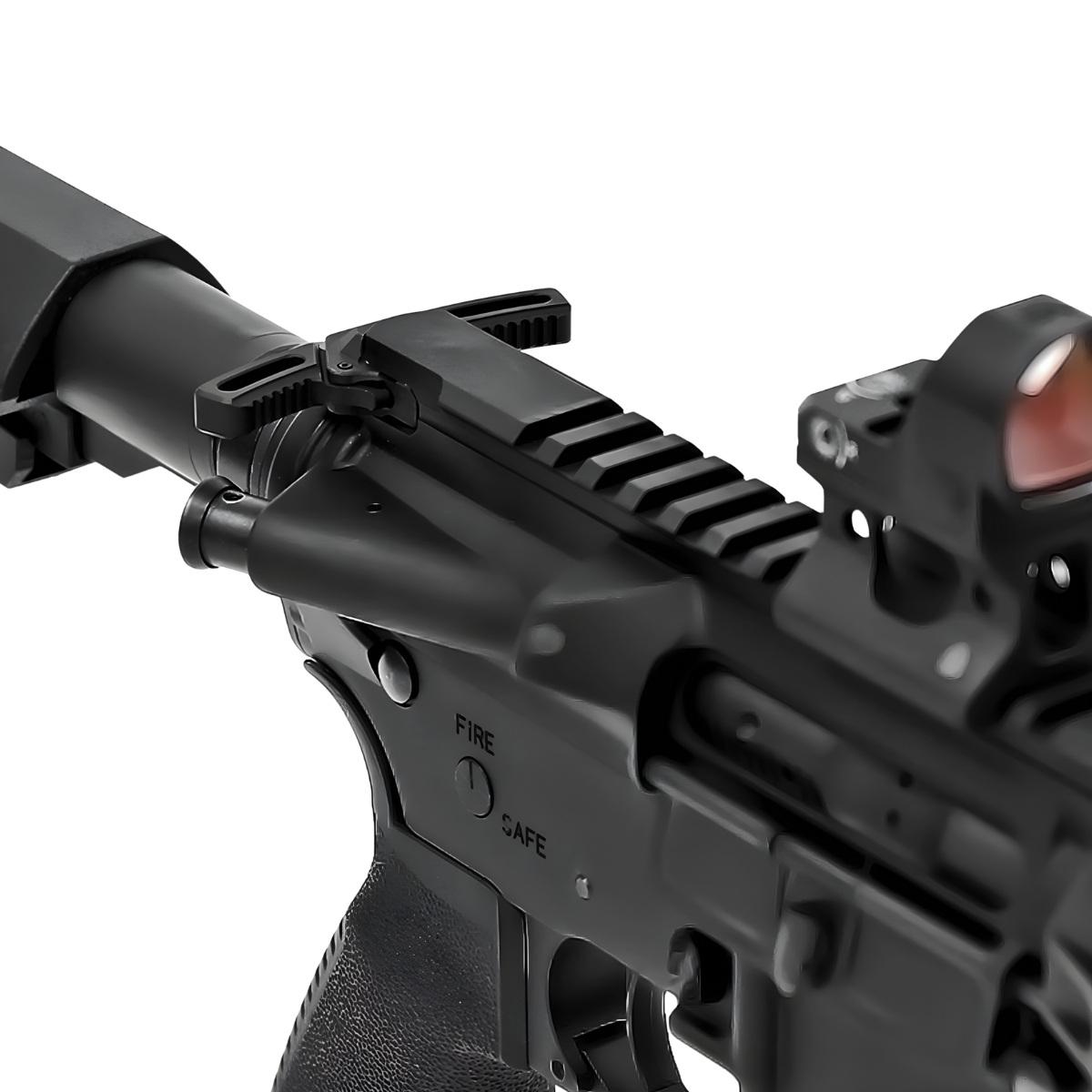 breek arms obustronna dzwignia przeladowania ar 15 warhammer mod2 black brk522