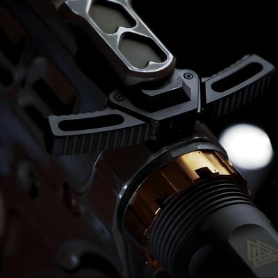 breek arms obustronna dzwignia przeladowania ar 15 warhammer mod2 black brk522