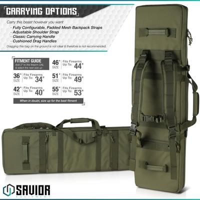 savior torba double rifle bag urban warfare 36 zielona rb 3612dg ver2 og