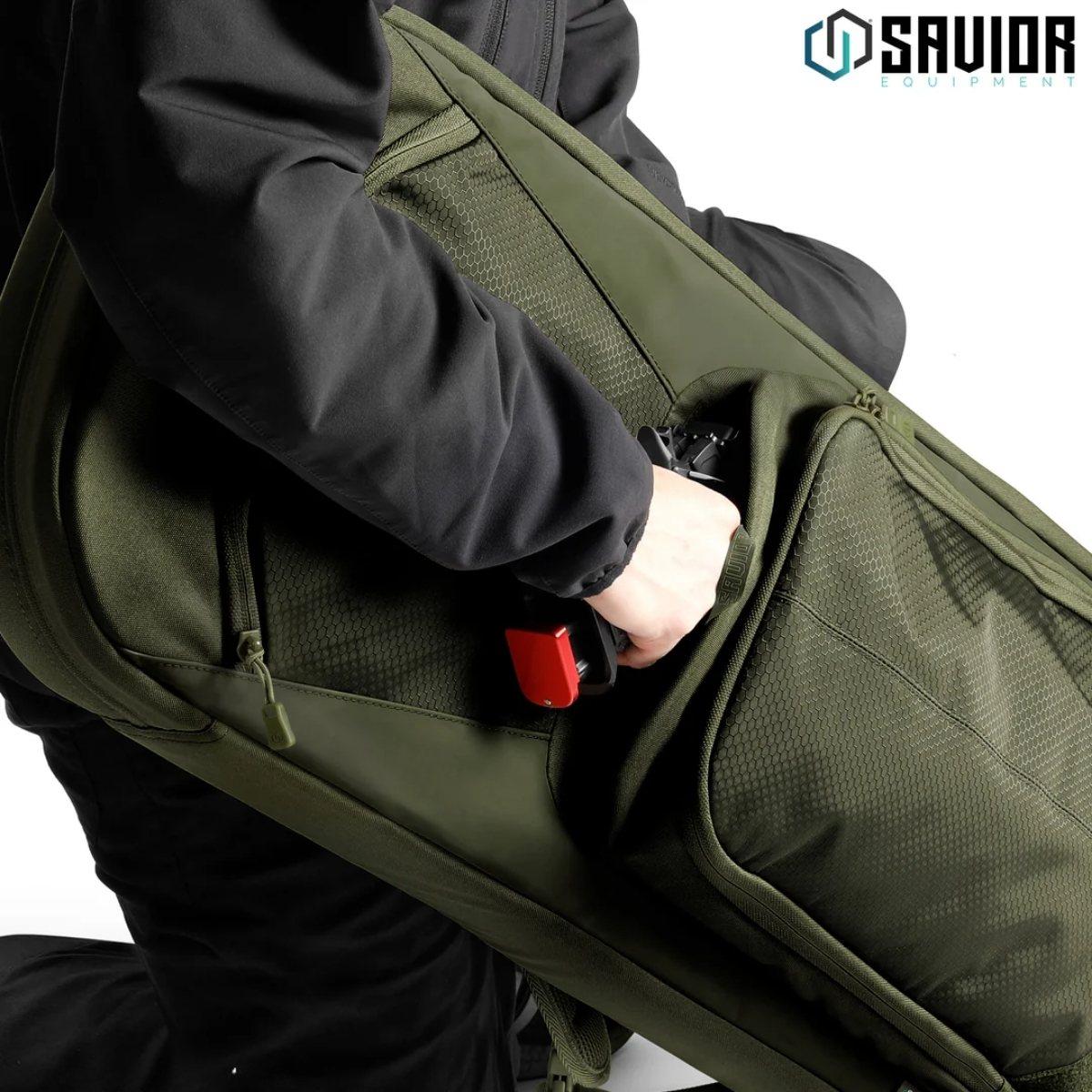 savior plecak single rifle bag specialist series covert 38 zielony rb sgsport38 ws og
