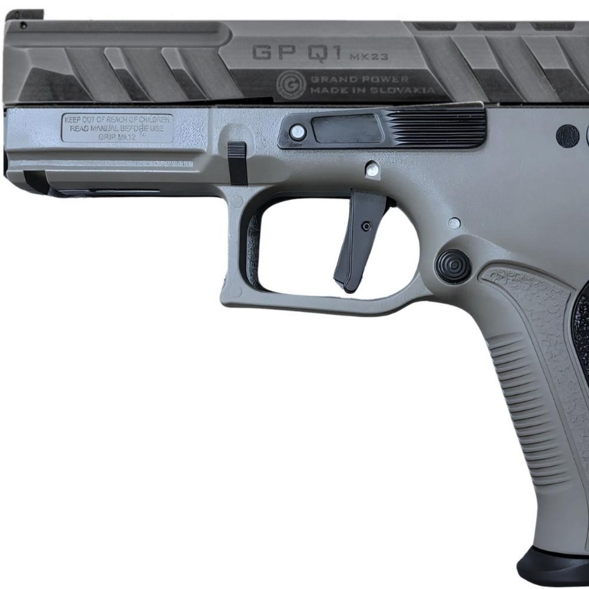 grand power q1 mk23 wolf grey