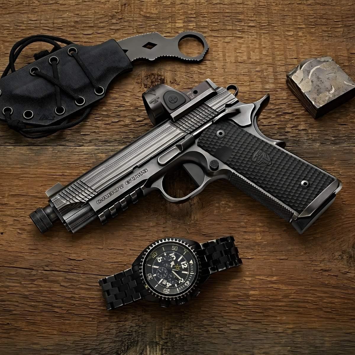 cabot apocalypse z gwintem i wycieciem pod kolimator