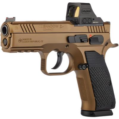 cz shadow 2 compact burnt bronze holosun 508t