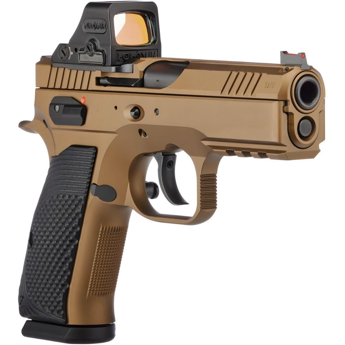 cz shadow 2 compact burnt bronze holosun 508t