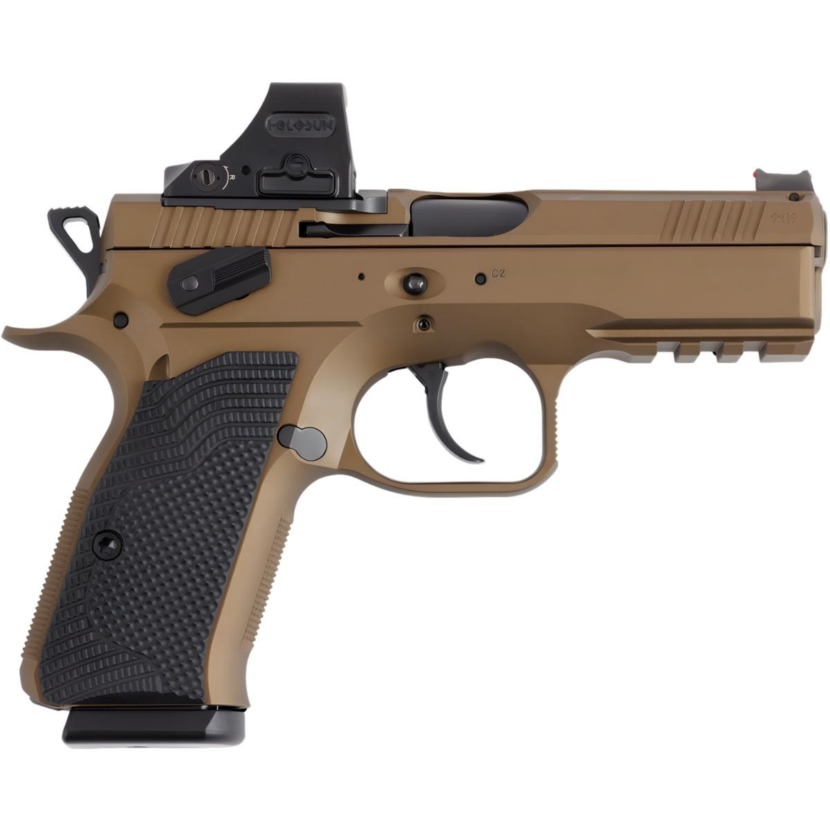 cz shadow 2 compact burnt bronze holosun 508t