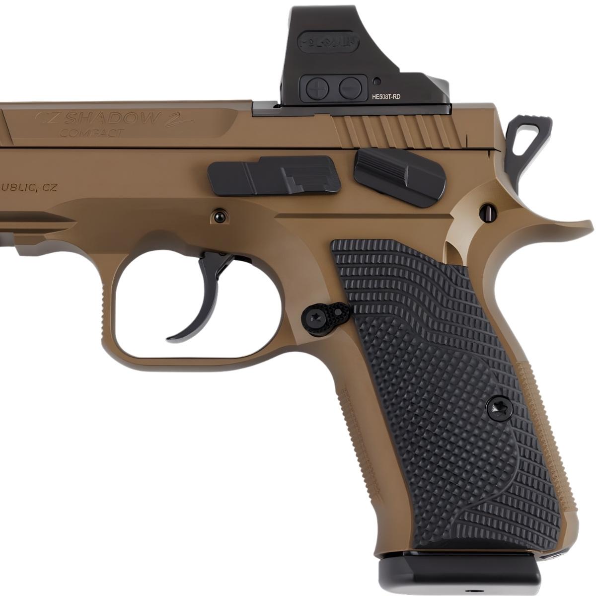 cz shadow 2 compact burnt bronze holosun 508t