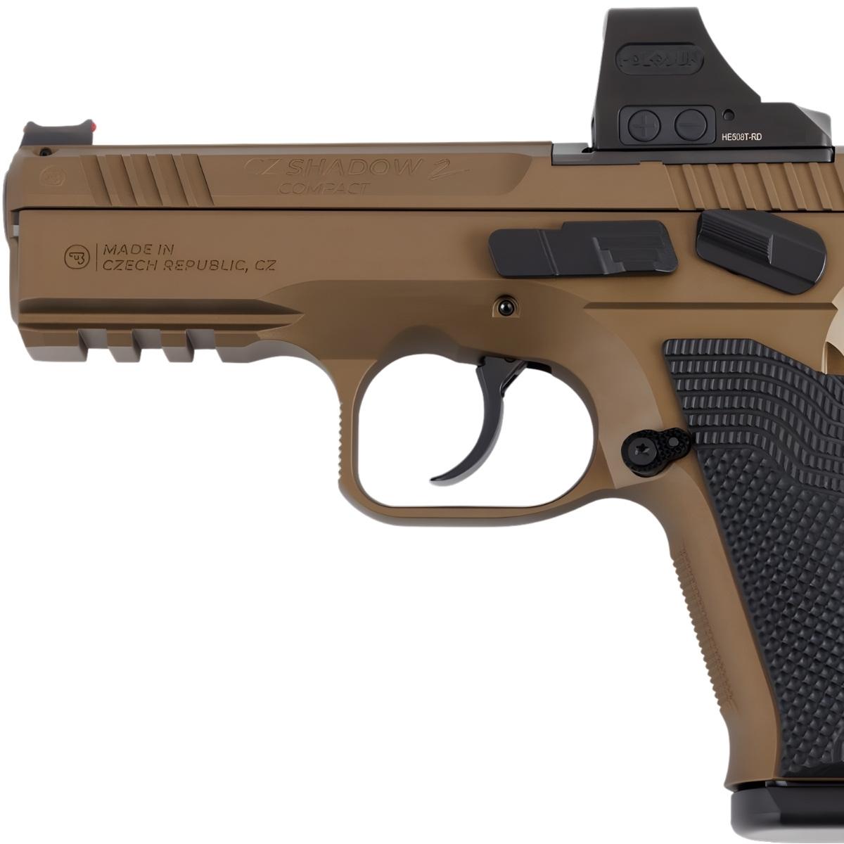 cz shadow 2 compact burnt bronze holosun 508t