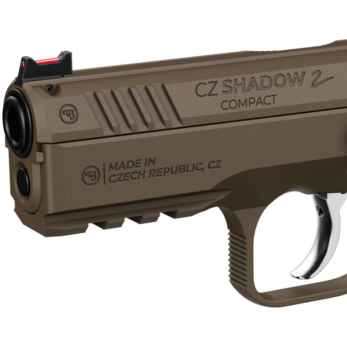 cz shadow 2 compact burnt bronze holosun 508t