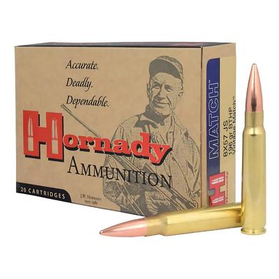 hornady 8x57 js vintage match bthp 196gr 12 7g 82298
