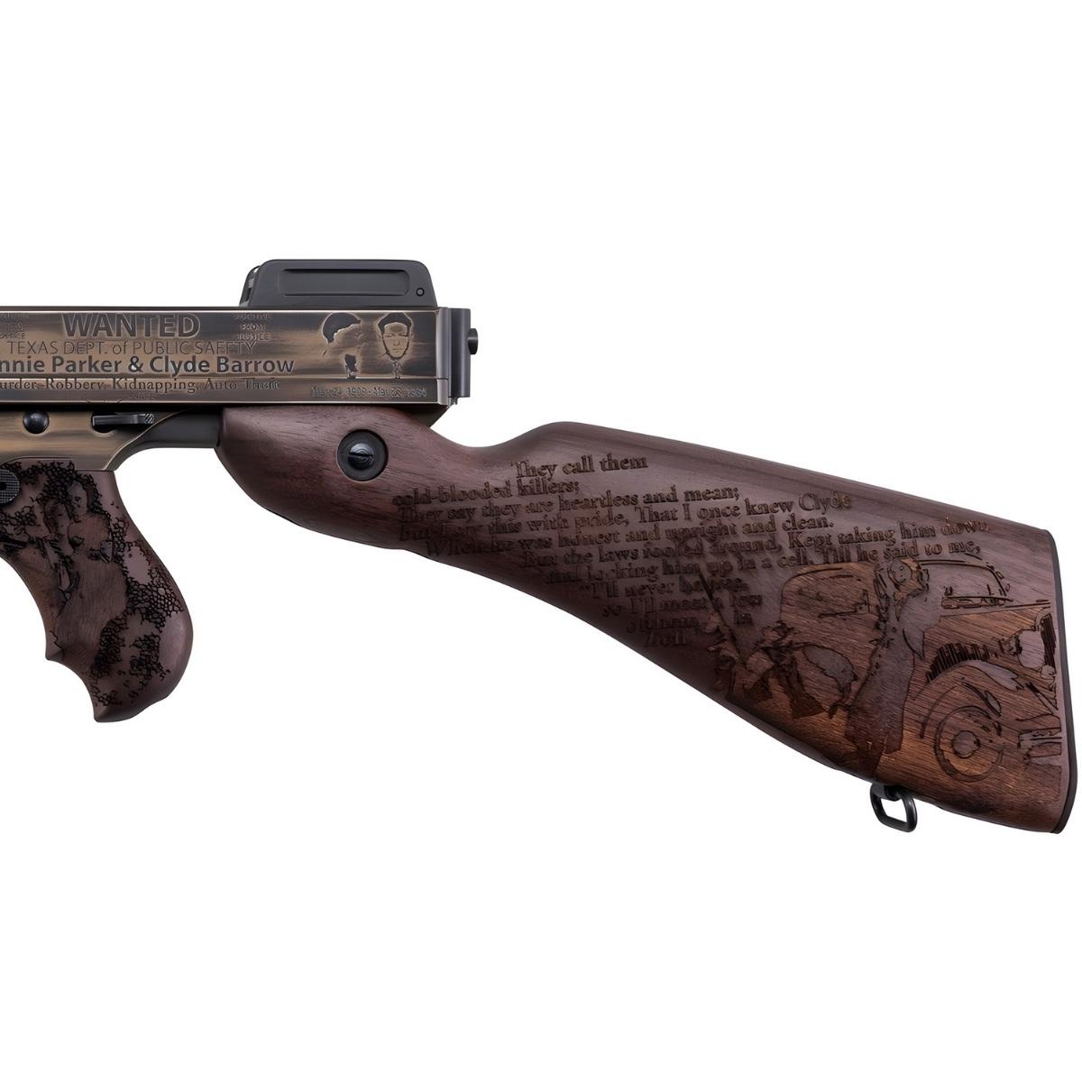 thompson 1927a1 custom 18 bonnie and clyde t150dc6
