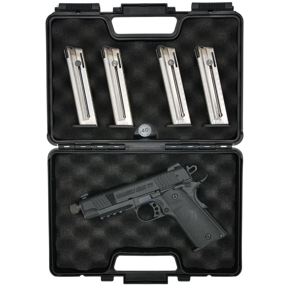 hammerli forge 4 25 3 magazynki nakretka stan bardzo dobry