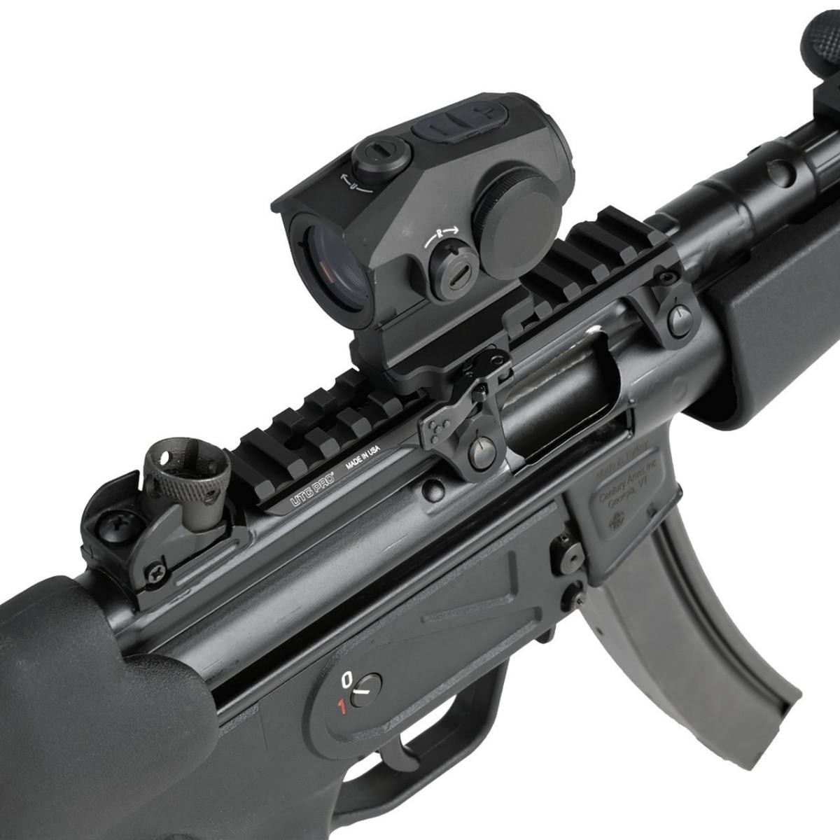 utg pro szyna montazowa extended picatinny dla mp5 mp5k claw mount czarny mtu056