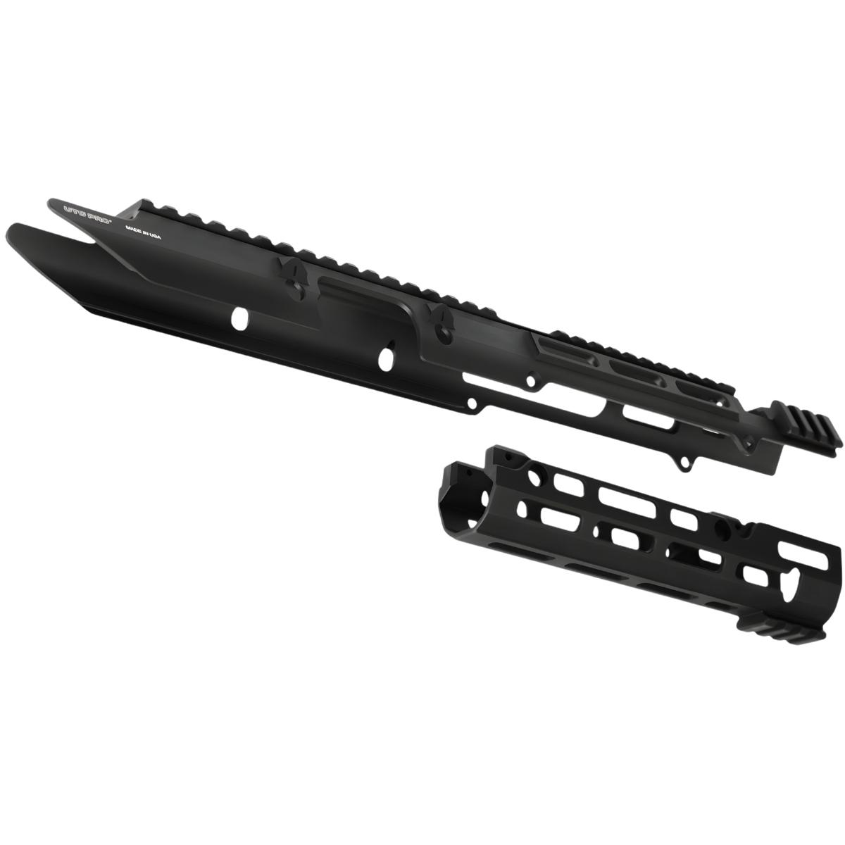 utg pro loze przednie dla mp5 monolithic m lok aluminium czarne mtu055ssme