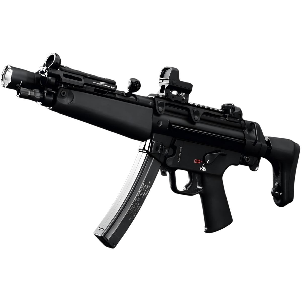 utg pro montaz na latarki taktyczne m lok dla mp5 aluminium czarny mtu058ssm