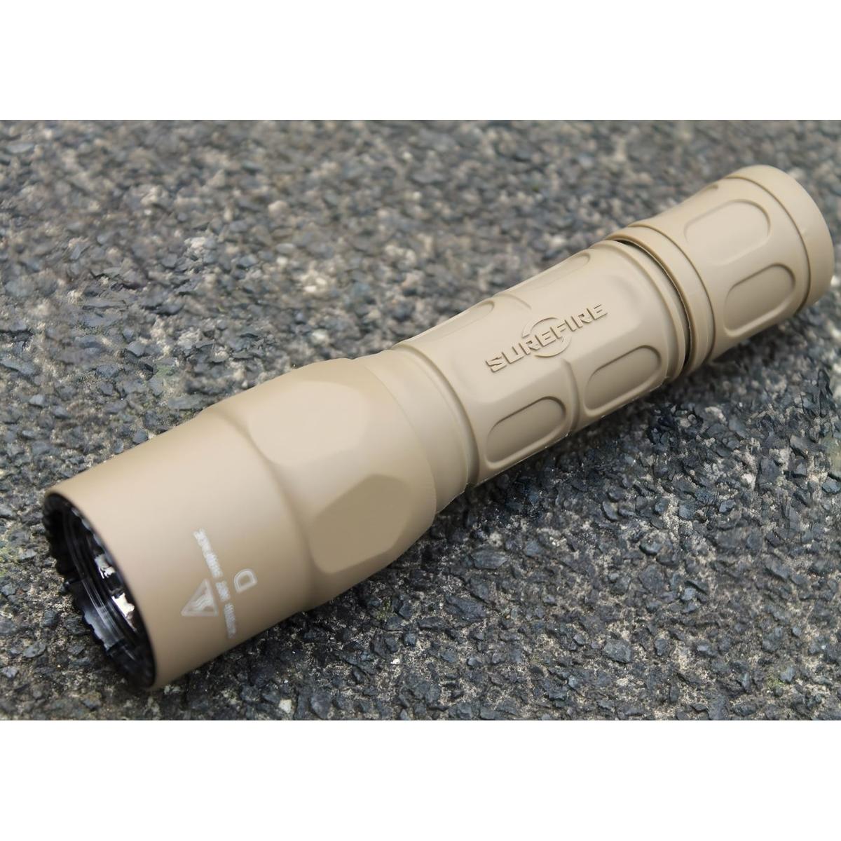 surefire latarka reczna g2x d tactical pro tan 600 lumenow