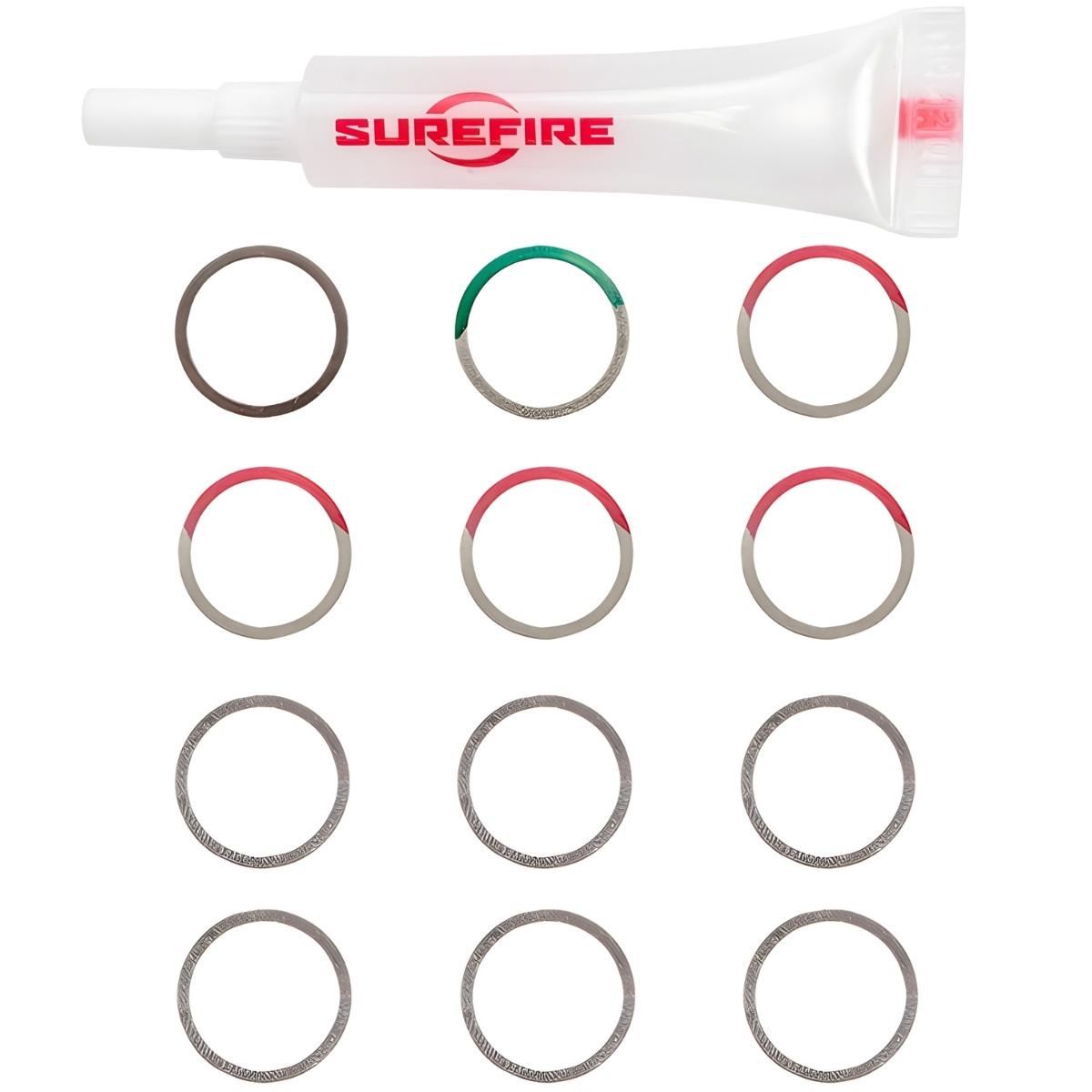 surefire zestaw podkladek do urzadzen wylotowych 1 2x28