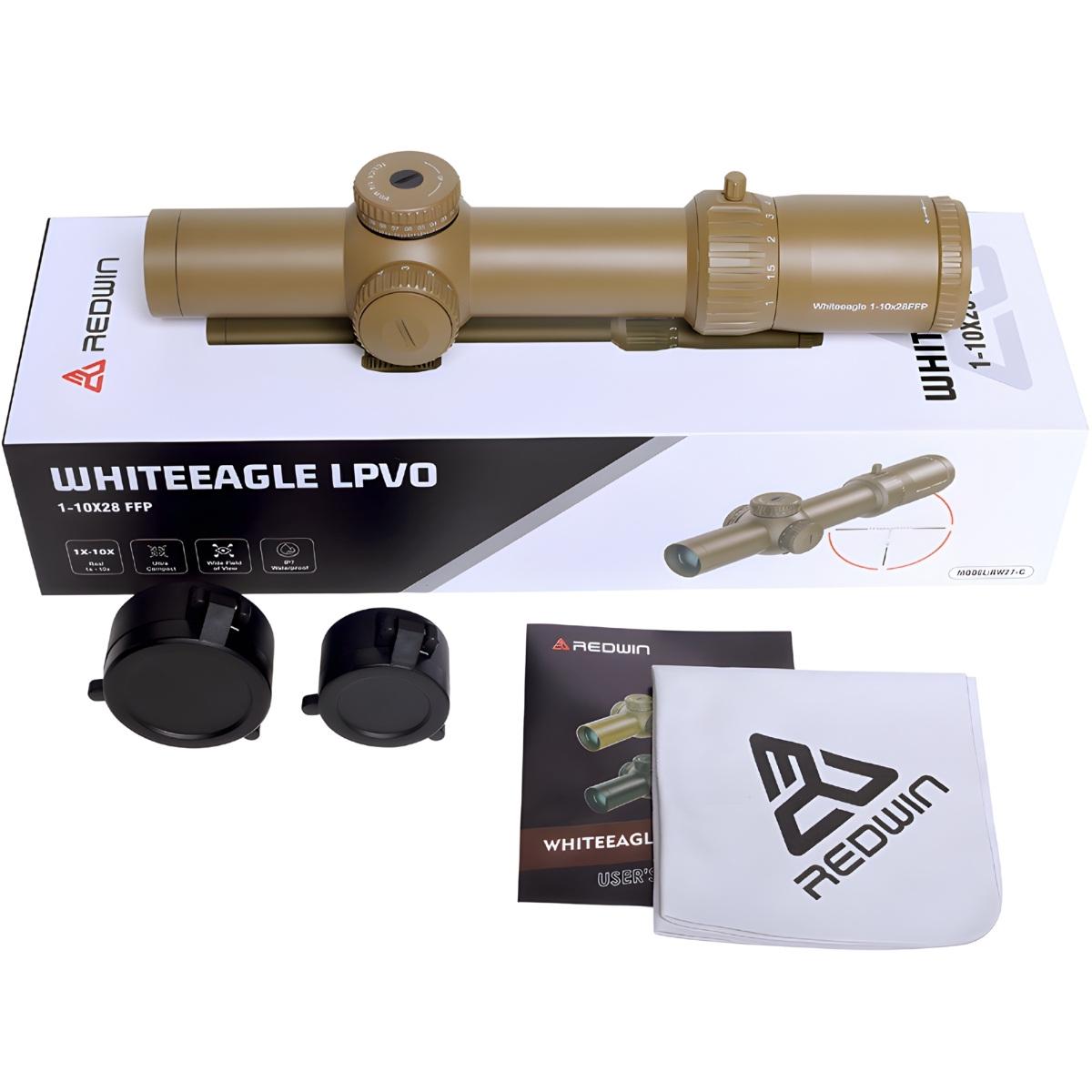 redwin luneta celownicza whiteeagle 1 10 28 ffp fde rw27 c