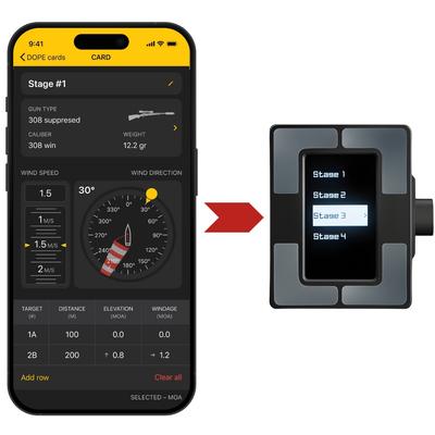 shooters global analizator strzalow i poziomica elektroniczna pulse pro long range
