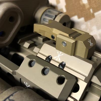 unity tactical montaz fusion light wing na szyne micro hub lewy czarny