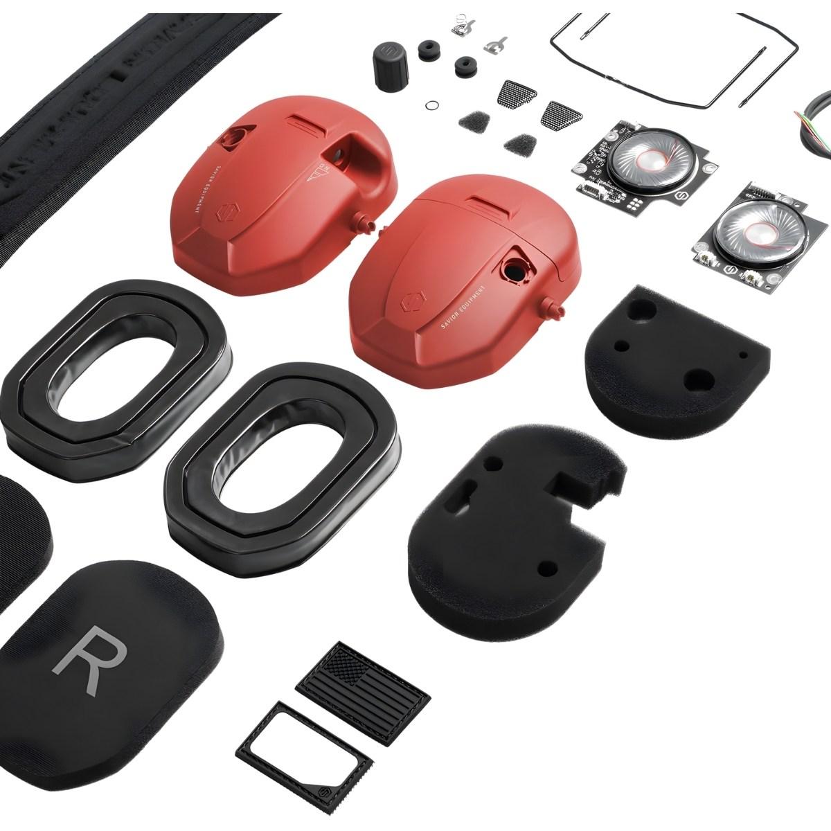 savior sluchawki aktywne zelowe apollo czerwone em apollo rd