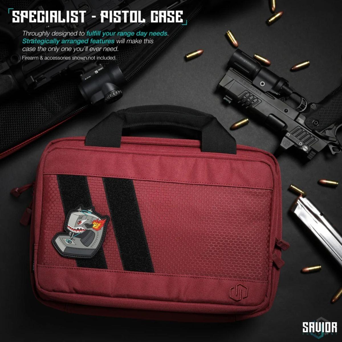 savior torba na pistolet specialist czerwona hc dgsport ws rd