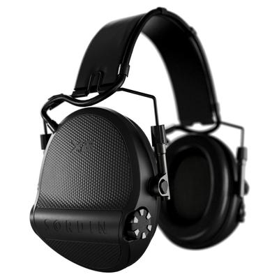 sordin sluchawki aktywne supreme x2 czarna skorzana opaska wkl zelowe czarne 301004 10g