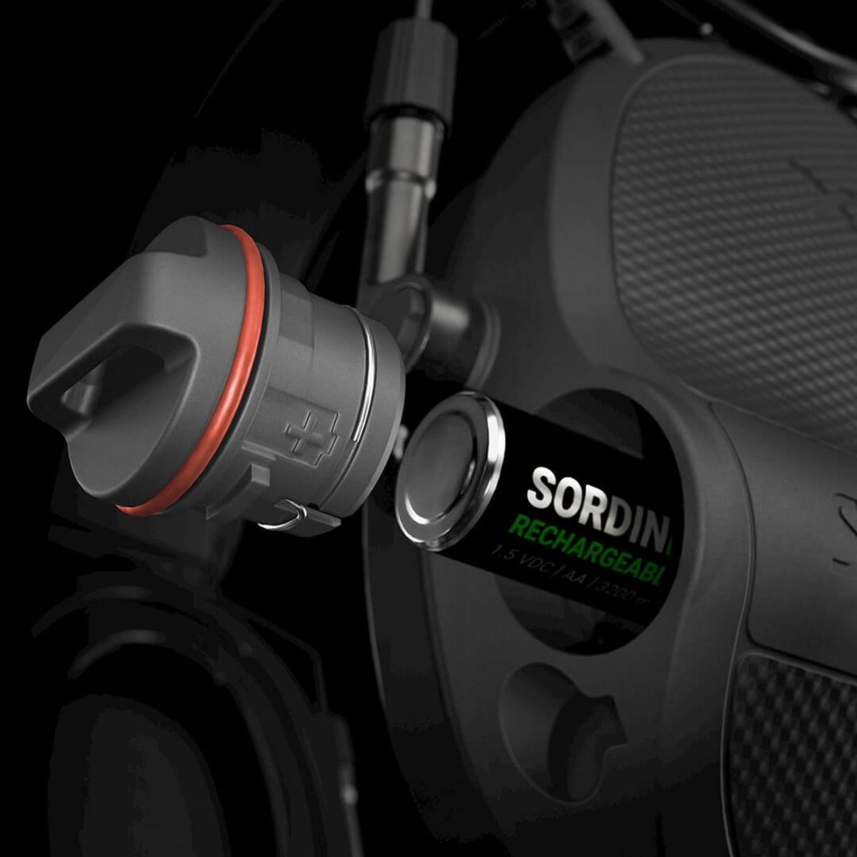 sordin sluchawki aktywne supreme x2 czarna skorzana opaska wkl zelowe zielone 301006 10g