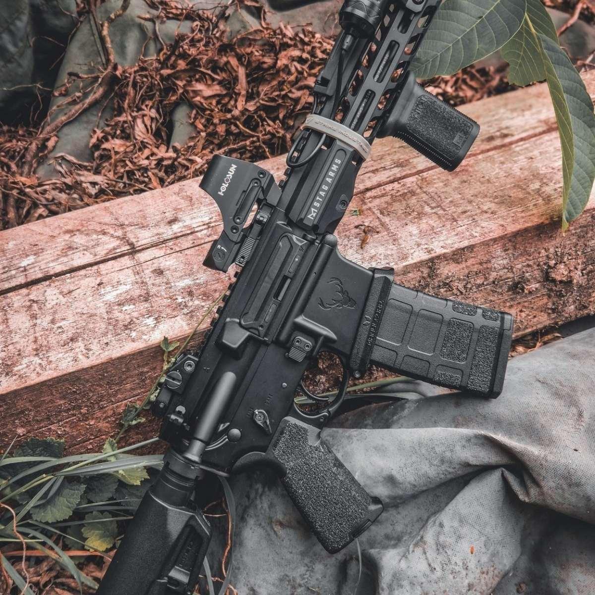 manul corp magwell tactical do ar15 polymer black