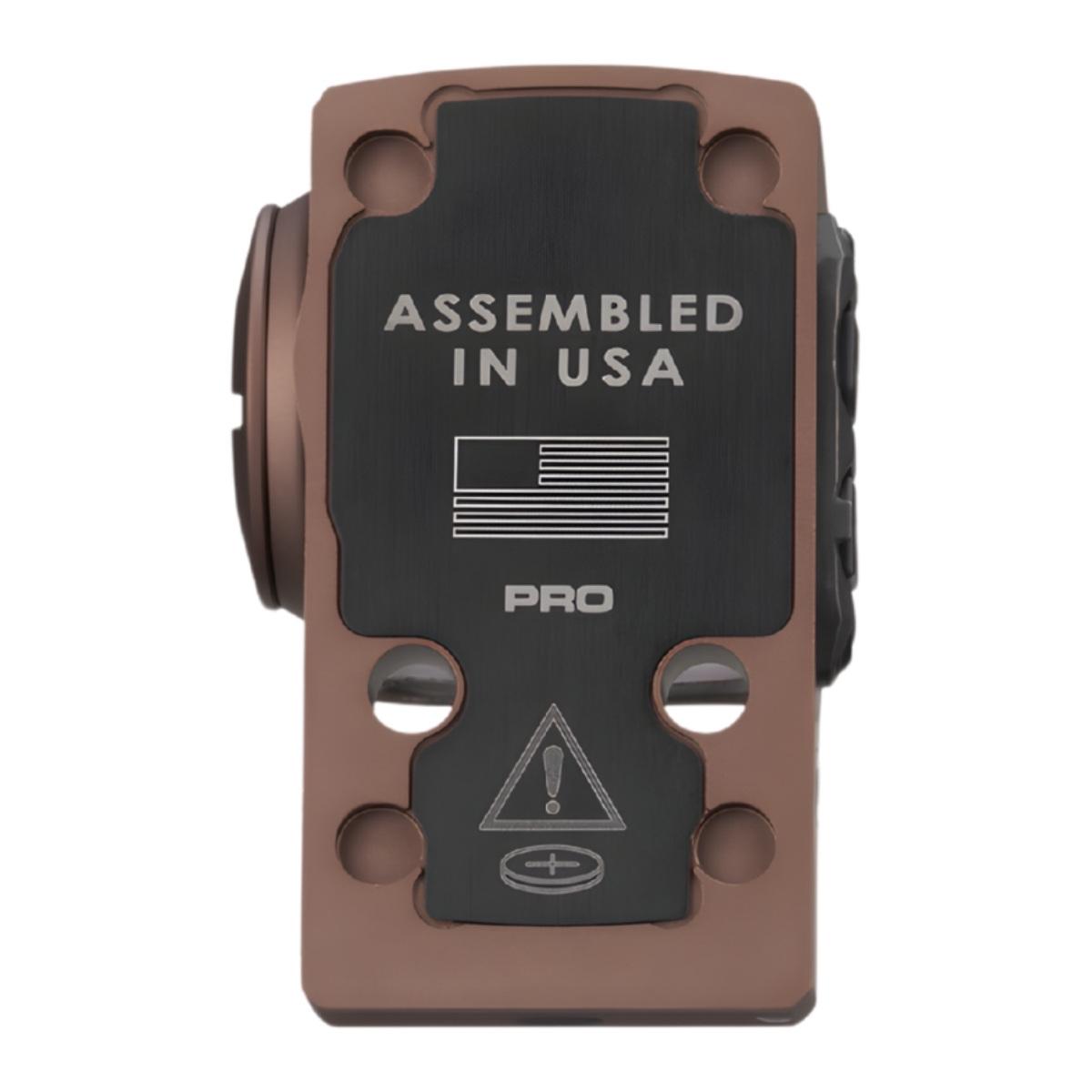 sig sauer kolimator romeo x pro enclosed fde circle dot sorx1302