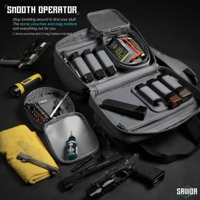 savior mini pistol range bag specialist sw gray ra dgspws mini gs