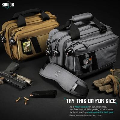 savior mini pistol range bag specialist sw gray ra dgspws mini gs