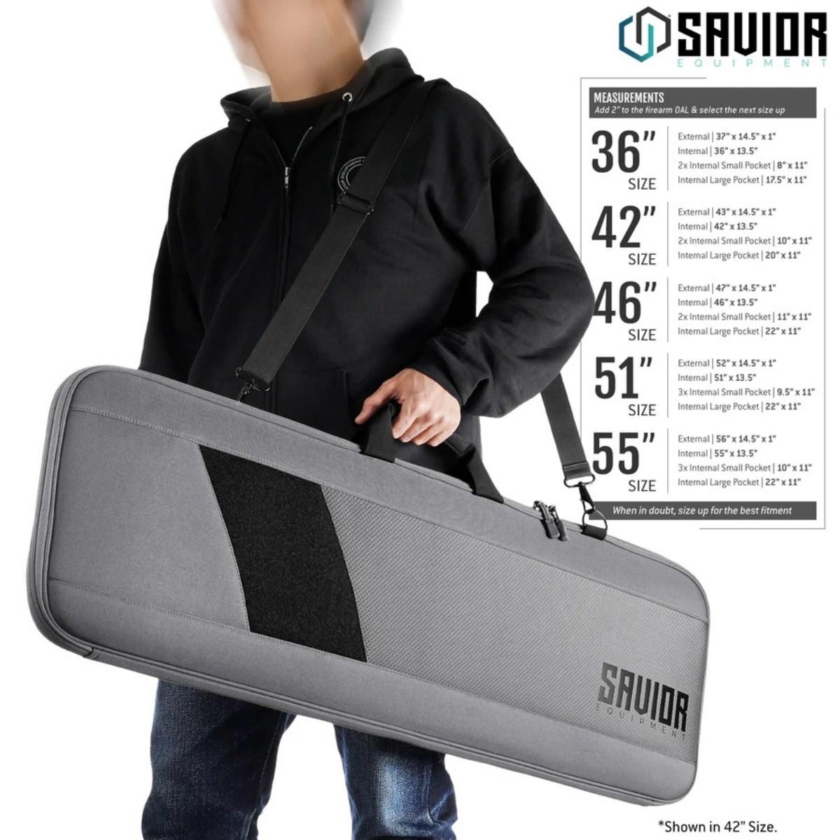 savior torba single rifle specialist series single 51 sw gray rb sg51 ws gs