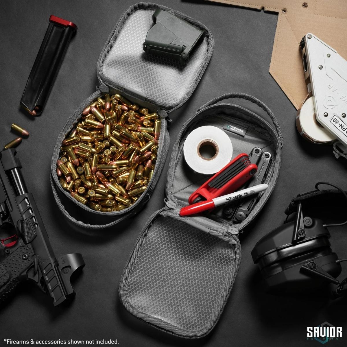 savior pouch core 6x6 2 pack szary sp core6x6 2p gs