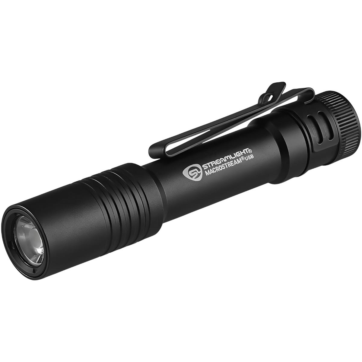 streamlight latarka reczna macrostream usb black 500 lumenow l 66320