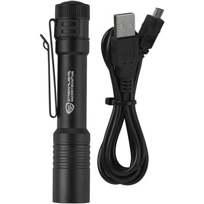 streamlight latarka reczna macrostream usb black 500 lumenow l 66320