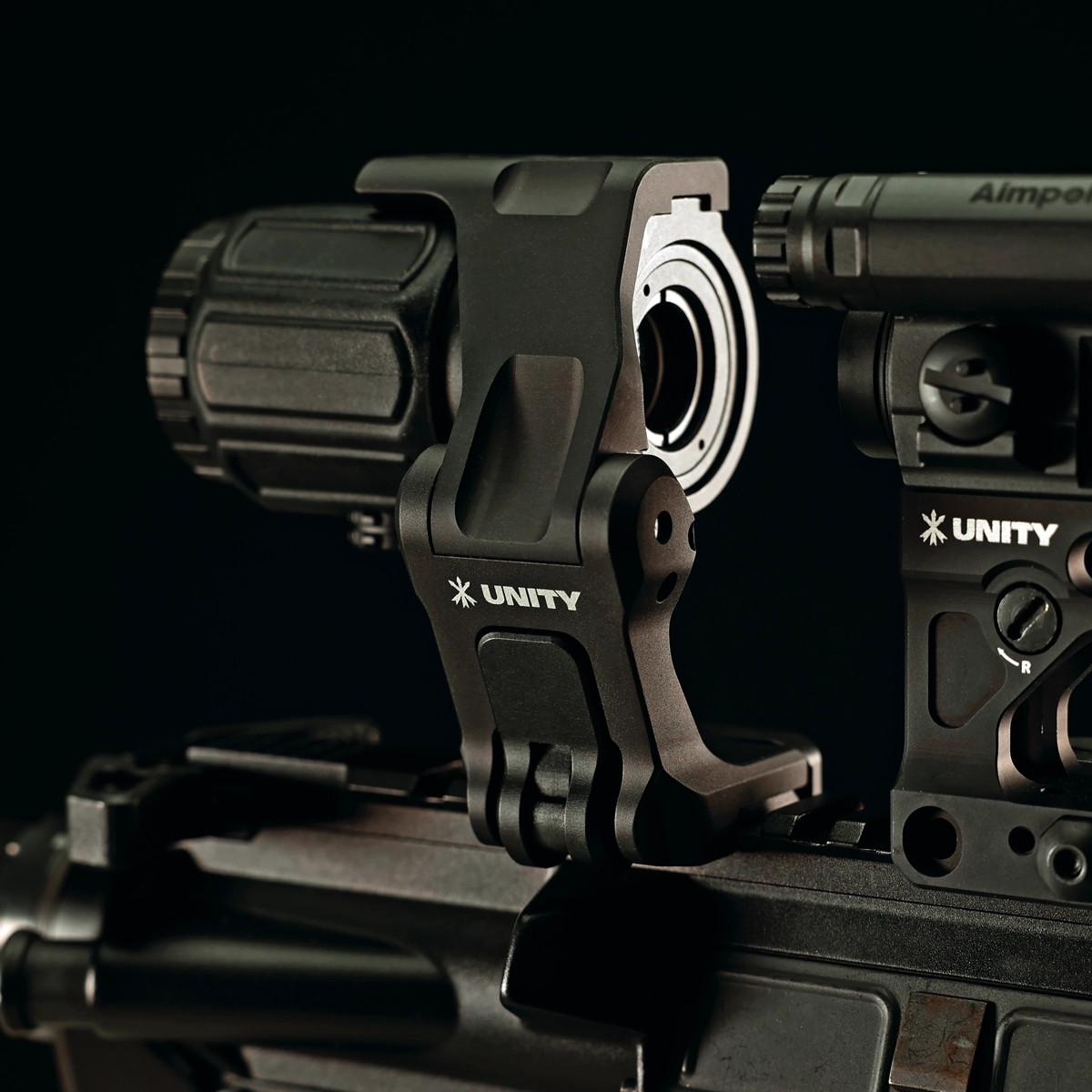 unity tactical montaz powiekszalnika omni fast czarny fst omb