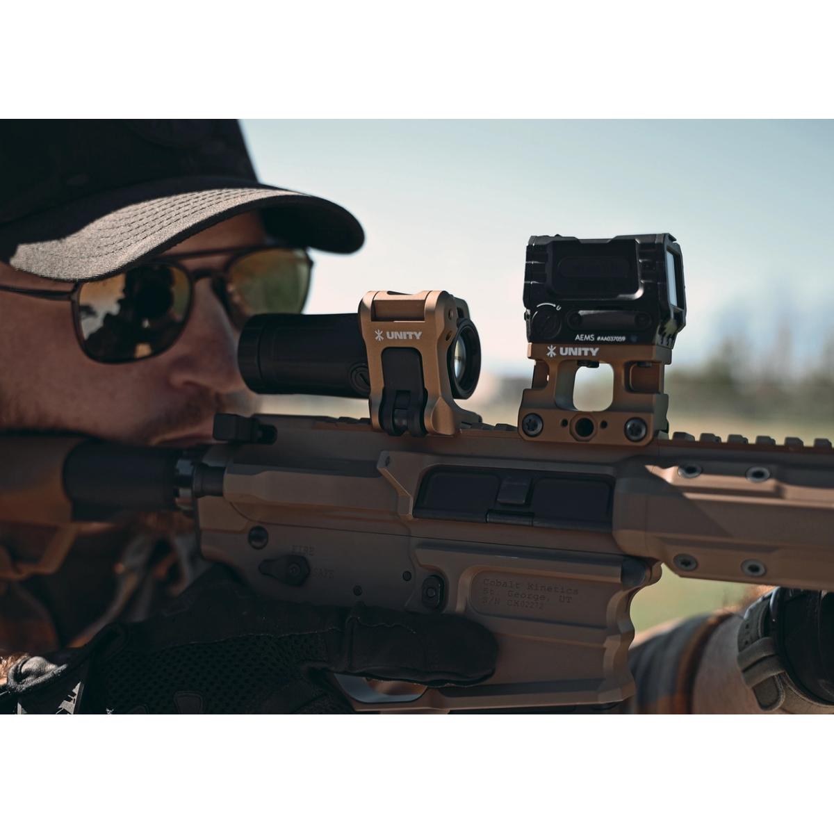 unity tactical montaz powiekszalnika omni fast czarny fst omb