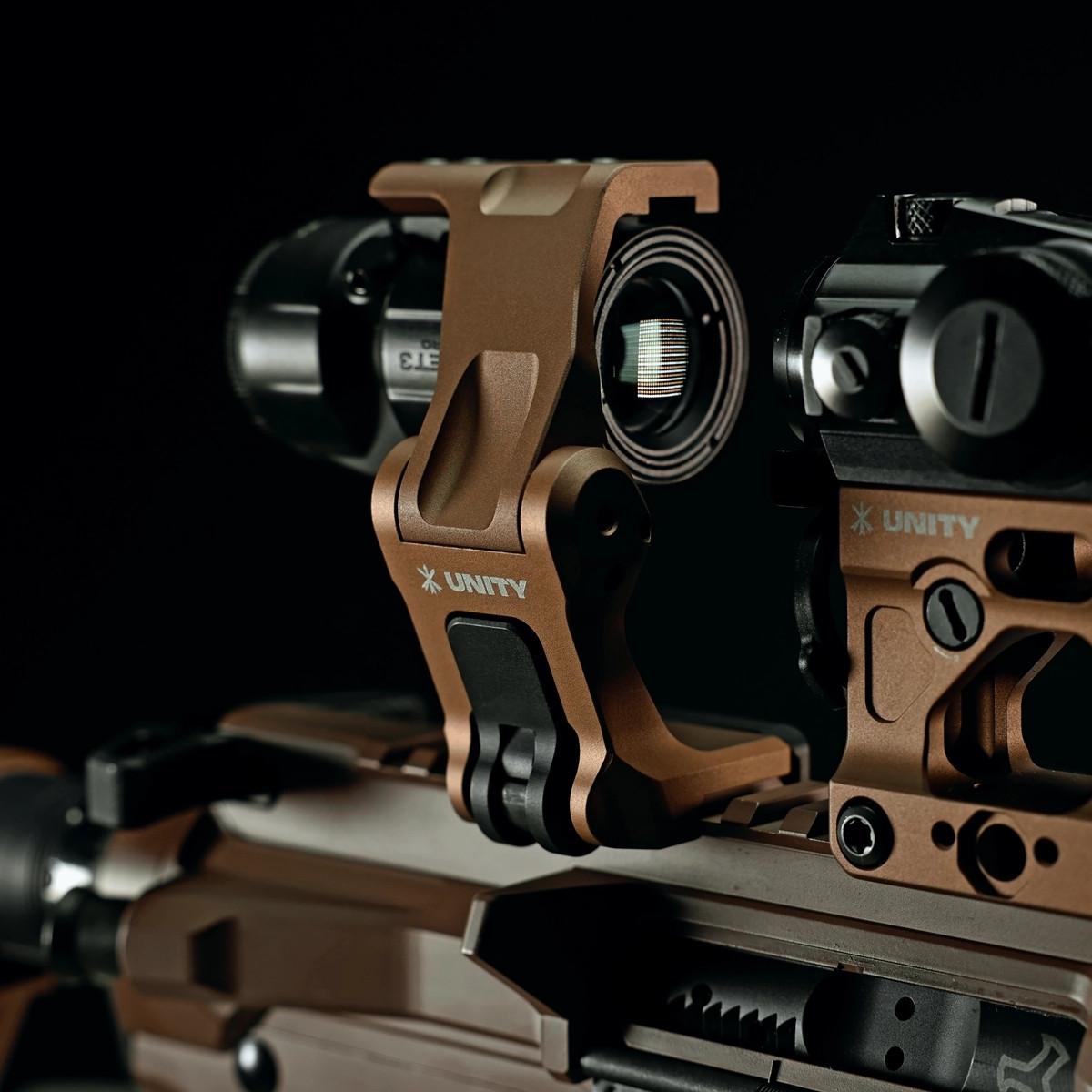 unity tactical montaz powiekszalnika omni fast fde fst omf