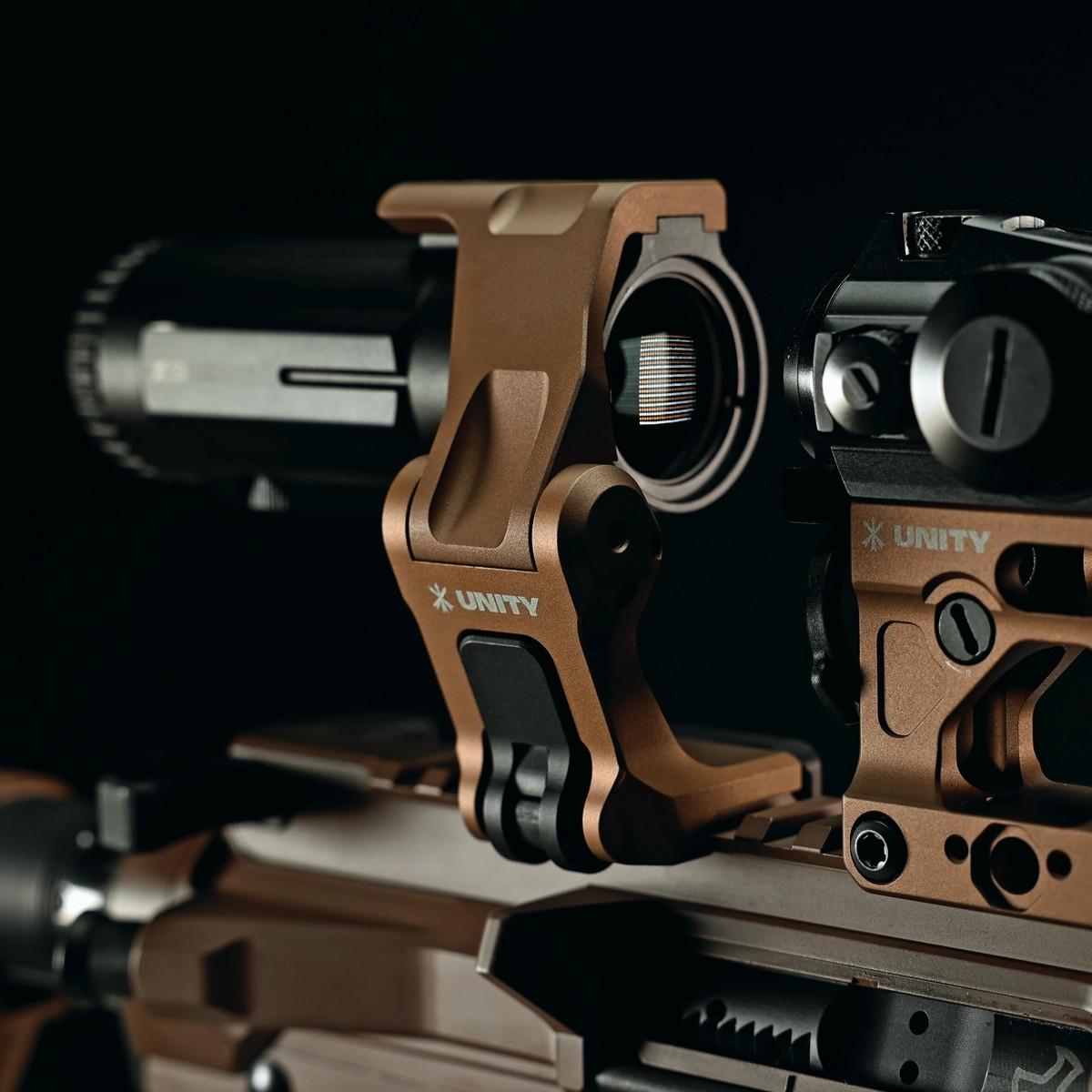 unity tactical montaz powiekszalnika omni fast fde fst omf