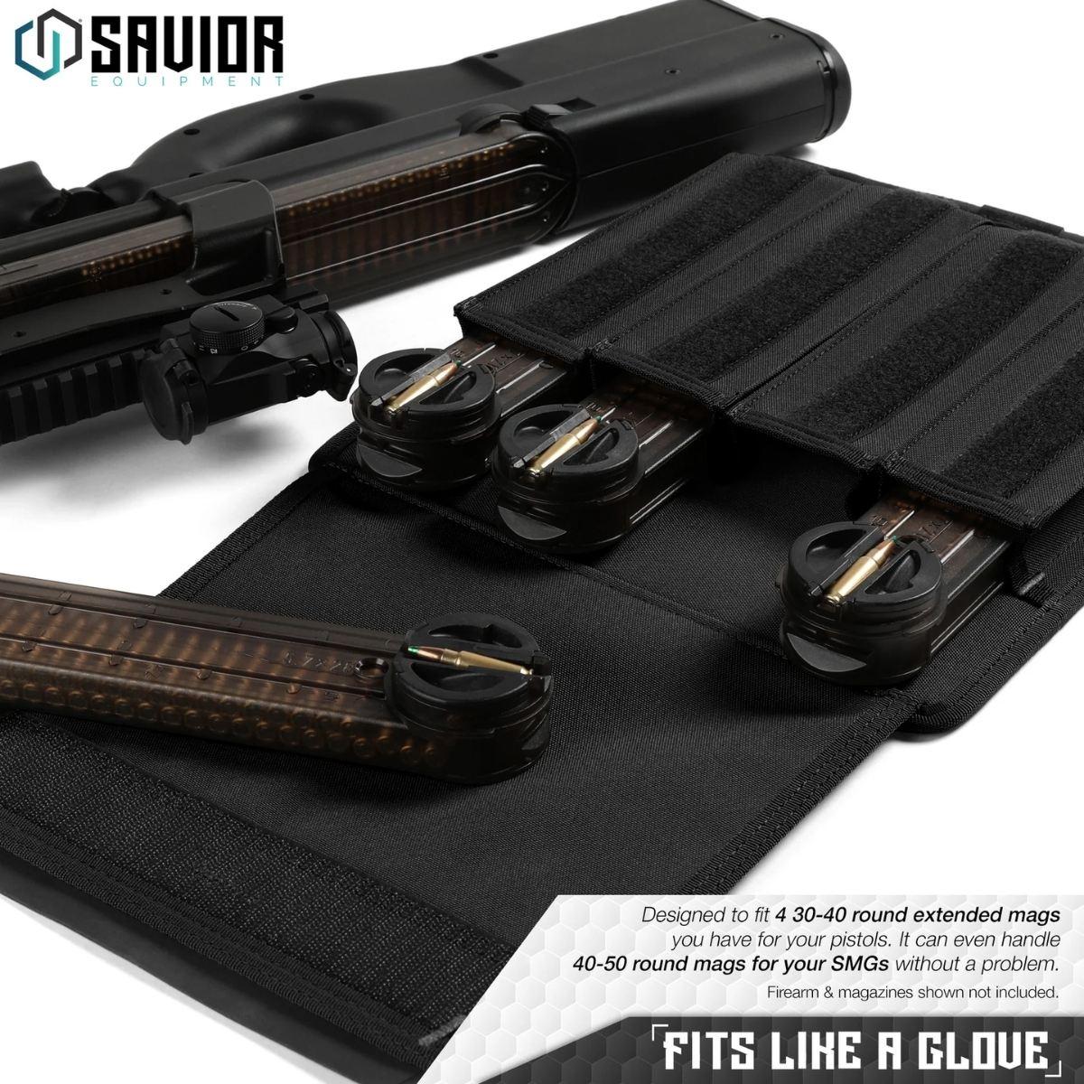 savior torba na magazynki pcc extended mag pouch 4 slots 2 pack czarna mp fd extx4 2p bk