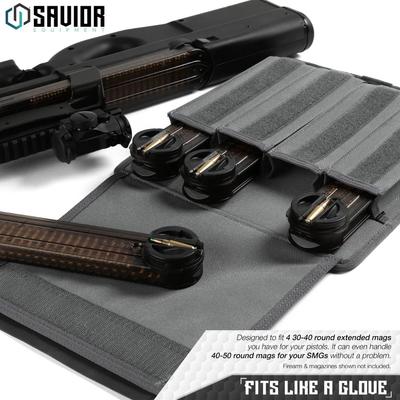 savior torba na magazynki pcc extended mag pouch 4 slots 2 pack szara mp fd extx4 2p gs