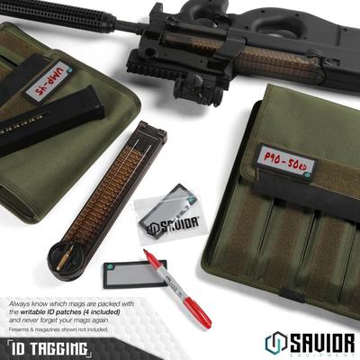savior torba na magazynki pcc extended mag pouch 4 slots 2 pack zielona mp fd extx4 2p og