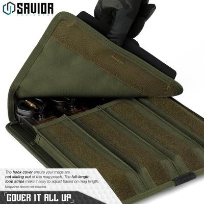 savior torba na magazynki pcc extended mag pouch 4 slots 2 pack zielona mp fd extx4 2p og