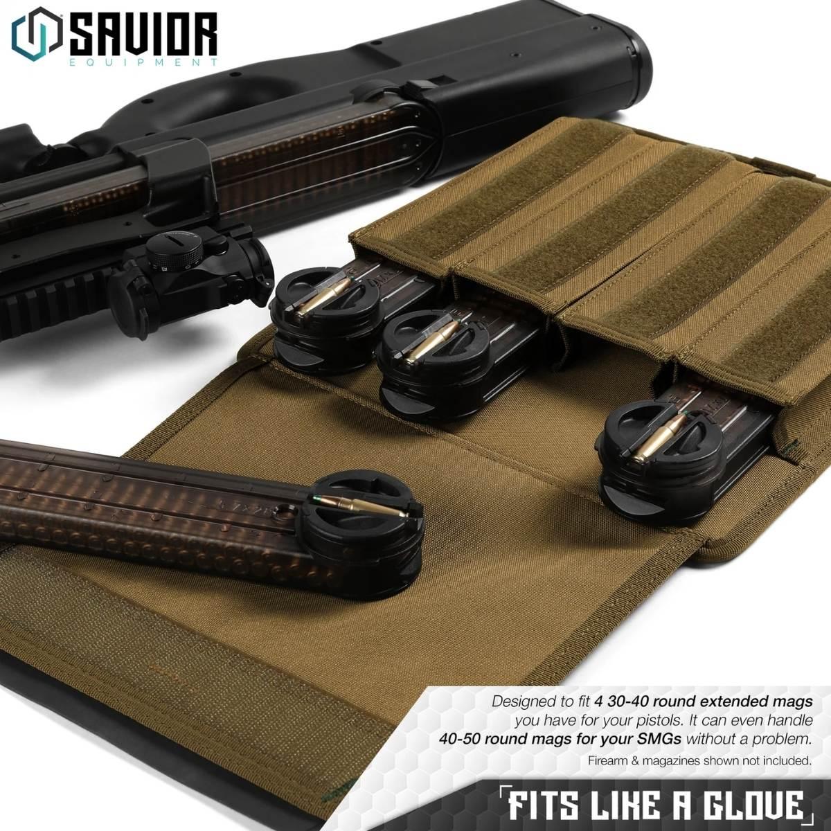 savior torba na magazynki pcc extended mag pouch 4 slots 2 pack tan mp fd extx4 2p tn