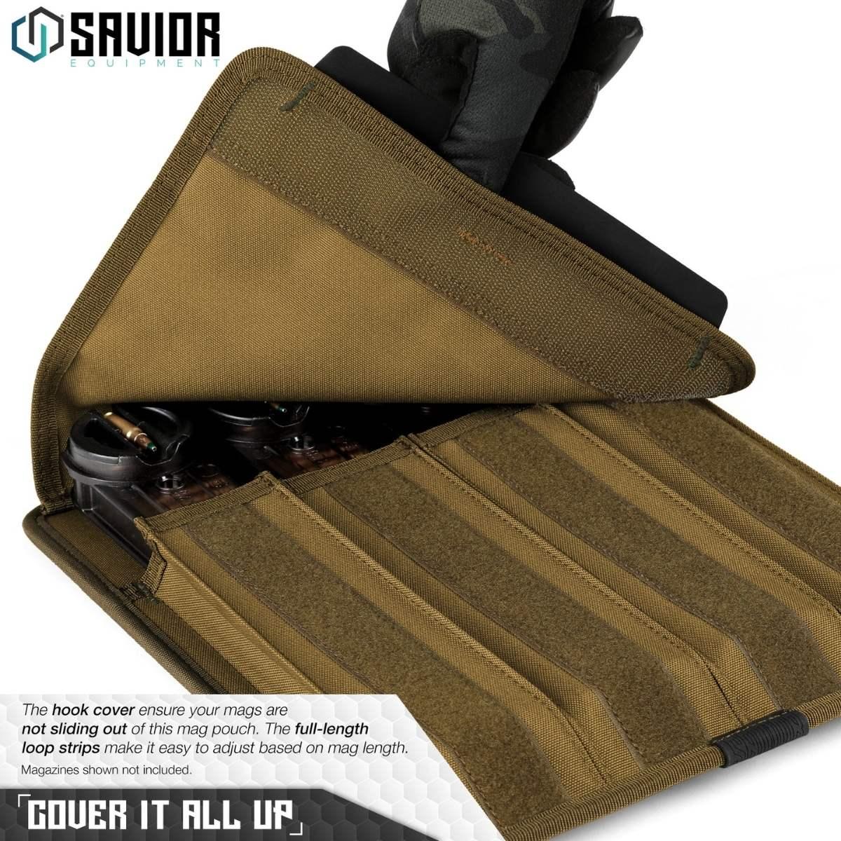 savior torba na magazynki pcc extended mag pouch 4 slots 2 pack tan mp fd extx4 2p tn