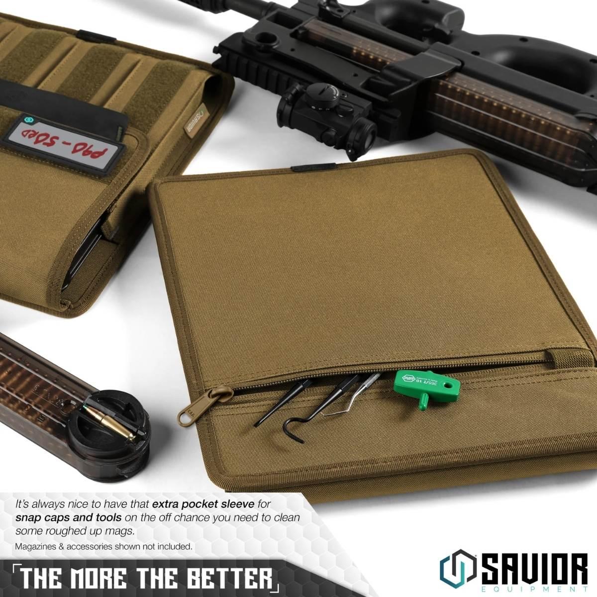 savior torba na magazynki pcc extended mag pouch 4 slots 2 pack tan mp fd extx4 2p tn