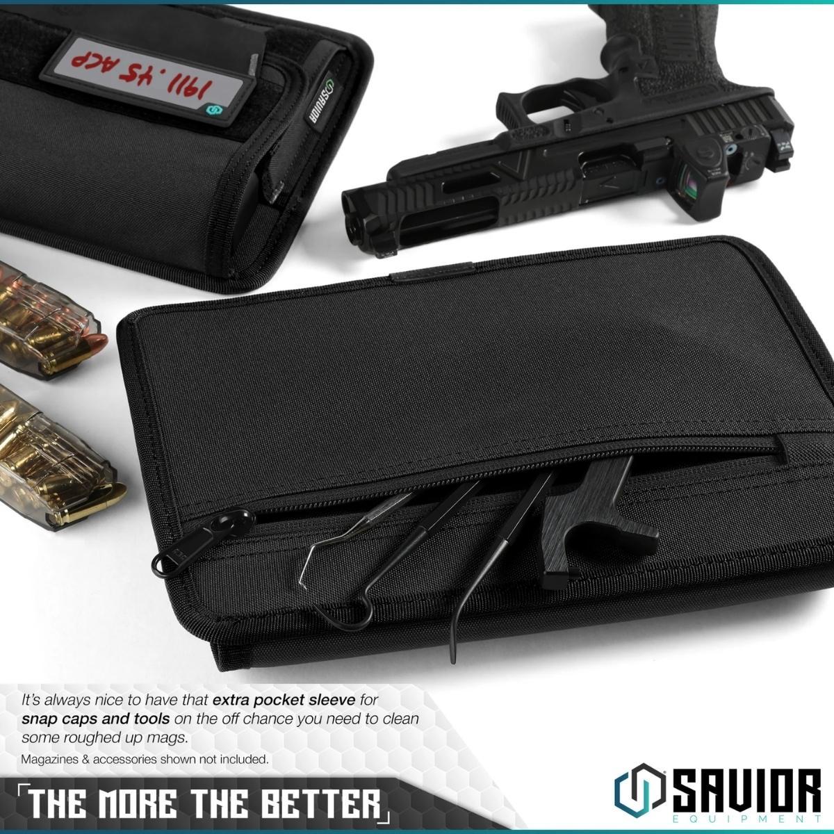 savior torba na magazynki pistol mag pouch 5 slots 2 pack czarna mp fd pisx5 2p bk