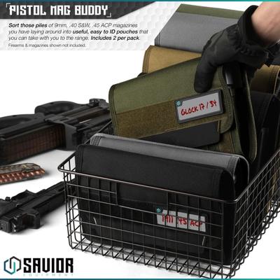 savior torba na magazynki pistol mag pouch 5 slots 2 pack zielona mp fd pisx5 2p og